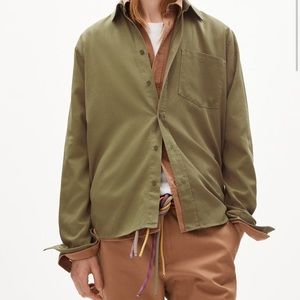 NWT. ARMEDANGELS SHIRT RELAXED TENCEL LYOCELL MIX